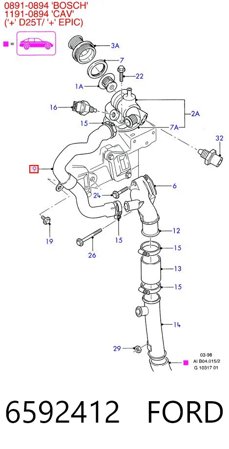 6592412 Ford
