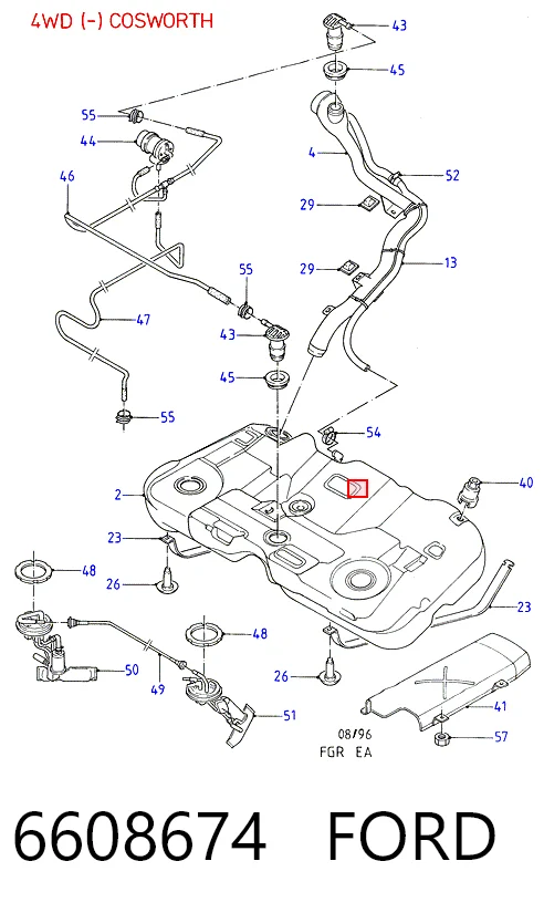 Comprar Depósito de combustible Ford Escort  AVL a bajo precio