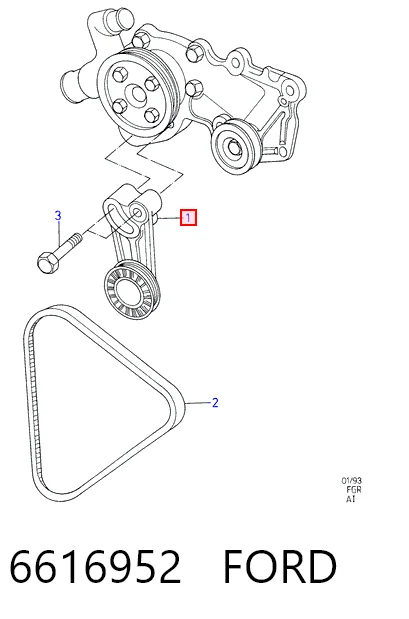 Comprar Tensor de correa poli V  Sierra  GBG, GB4