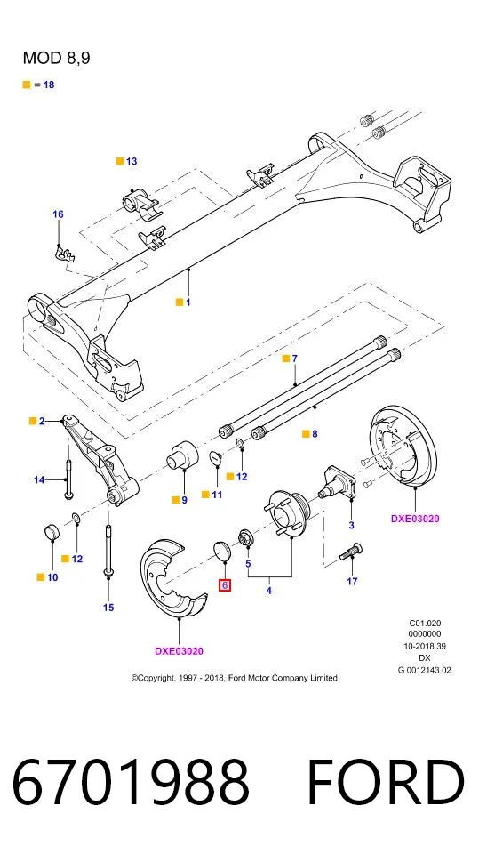 6701988 Ford
