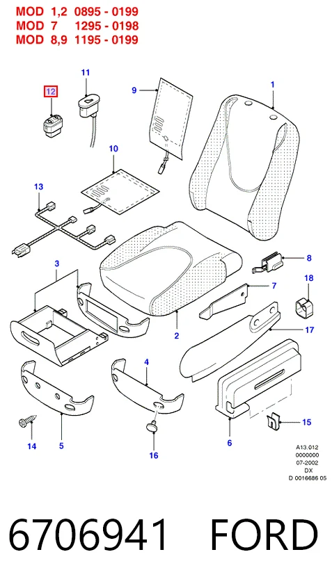 Comprar 7W1T15B679AA Land Rover 