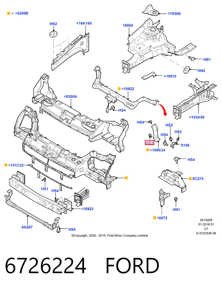 6726224 Ford