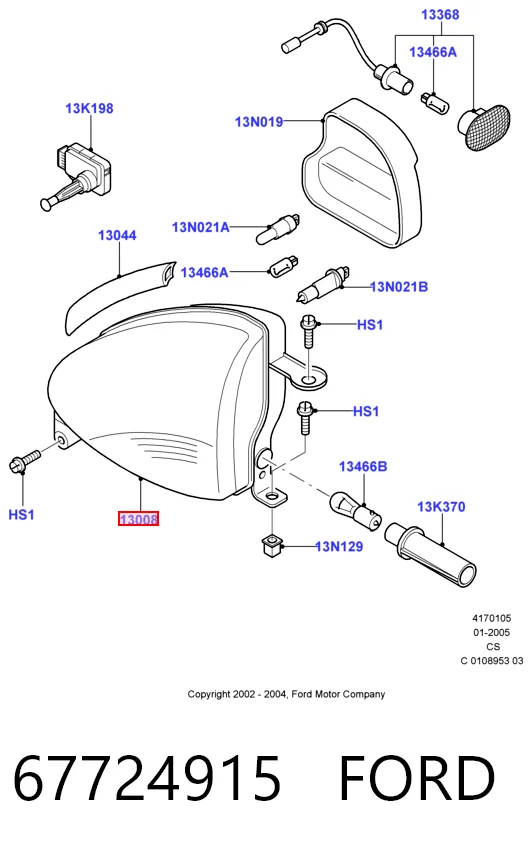 Comprar Faro izquierdo Ford Ka  RBT