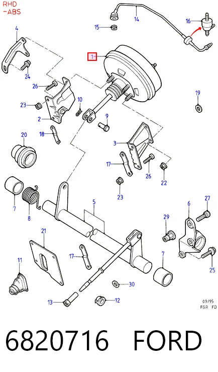 Comprar Servofreno Ford Mondeo II BFP