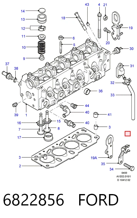  Culata Ford Mondeo 1