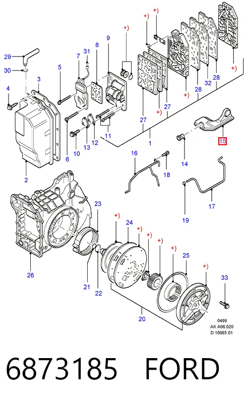 Comprar Filtro caja de cambios automática Mondeo III B4Y