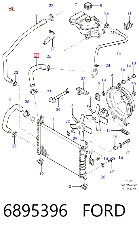 6895396 Ford