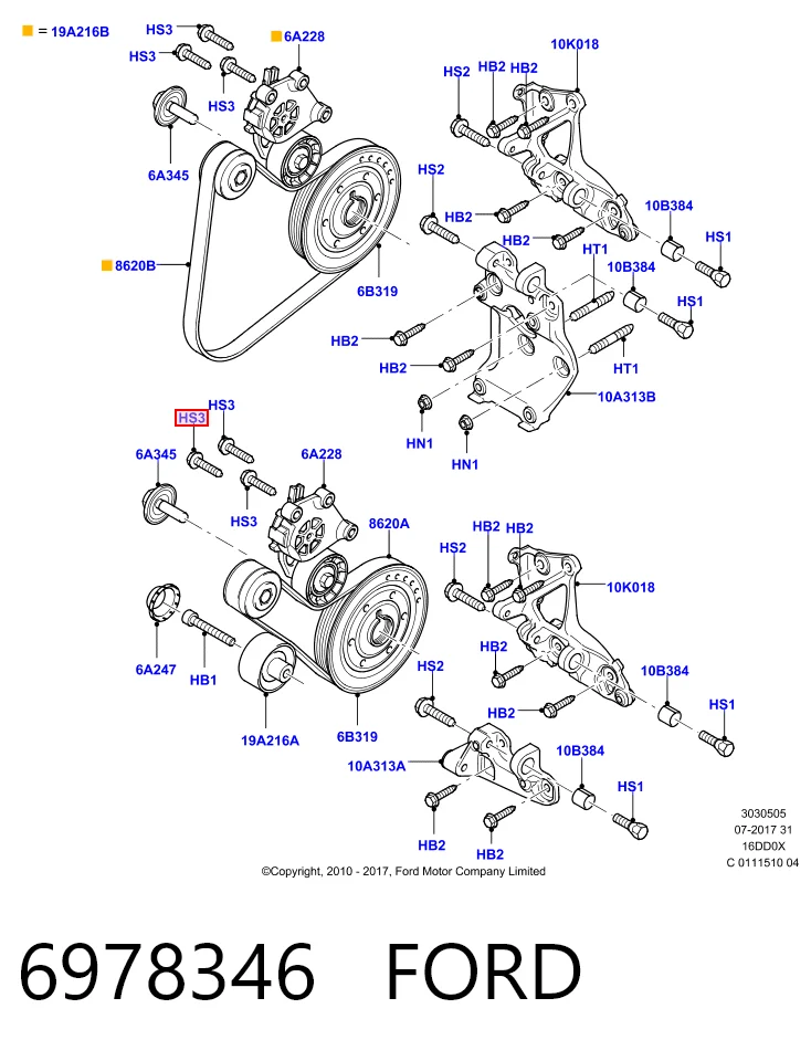 6978346 Ford