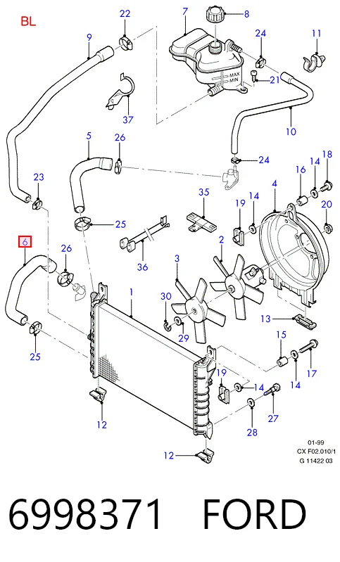 6998371 Ford