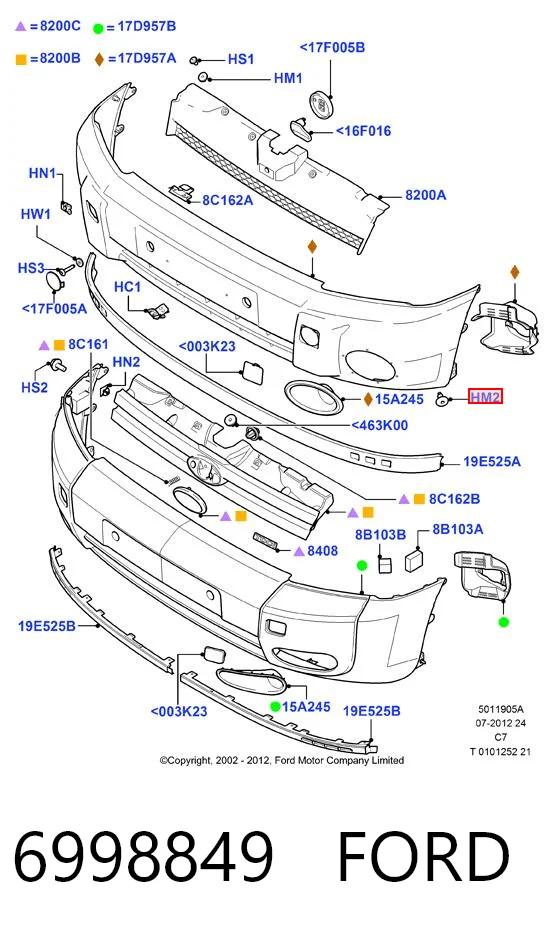6998849 Ford