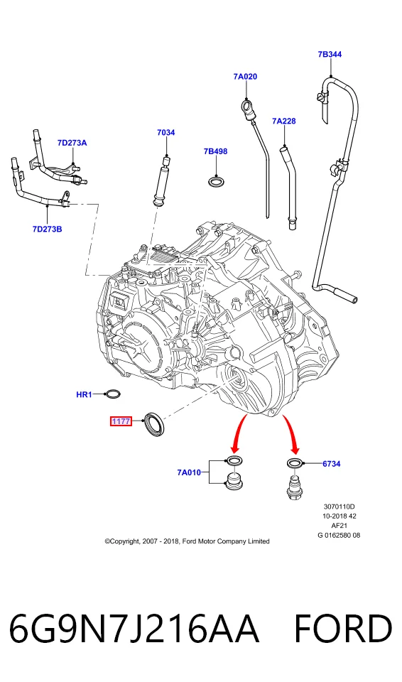 6G9N7J216AA Ford
