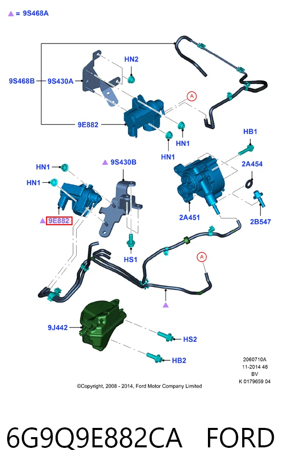 6G9Q9E882CA Ford 