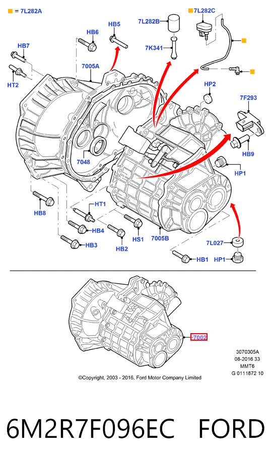 Comprar Caja de cambios Ford Mondeo II BFP