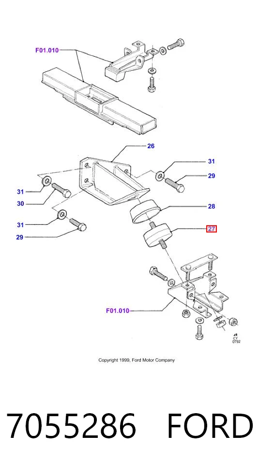 7055286 Ford