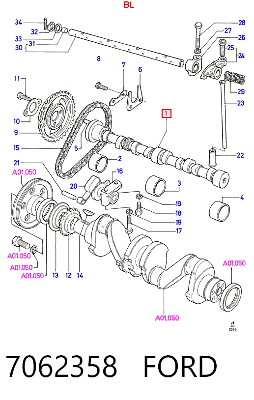  Árboles de levas Ford Ka 