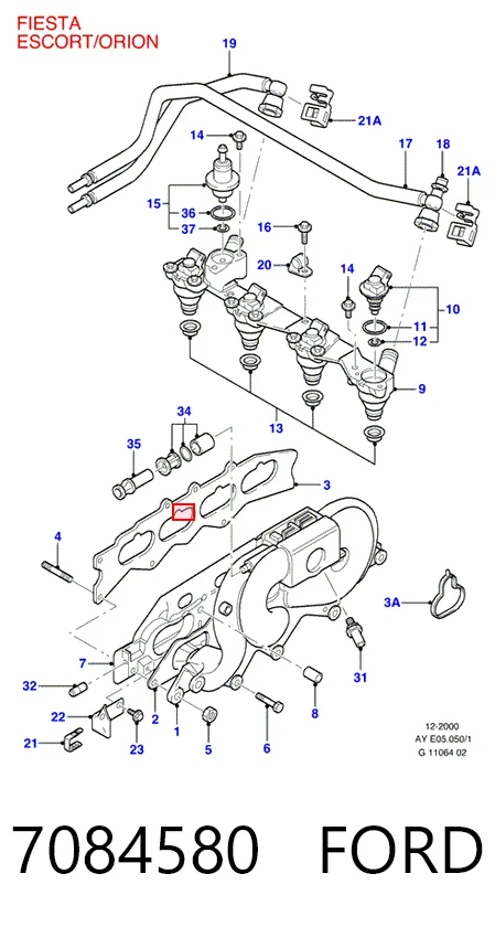 Comprar Válvula IAC Ford Escort VII ALL