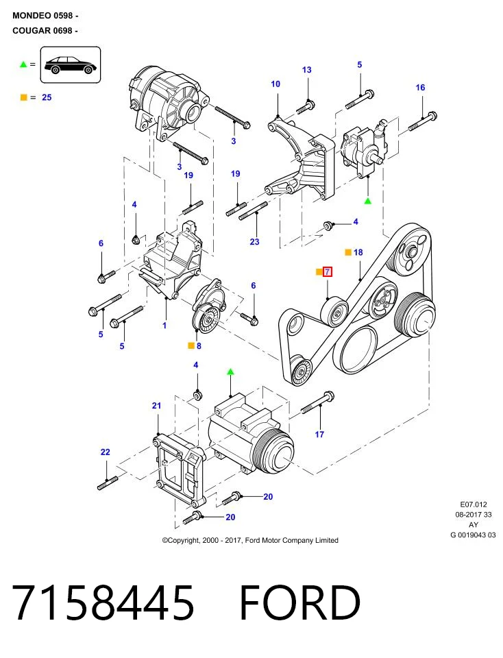 7158445 Ford