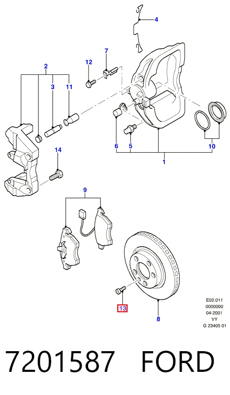7201587 Ford
