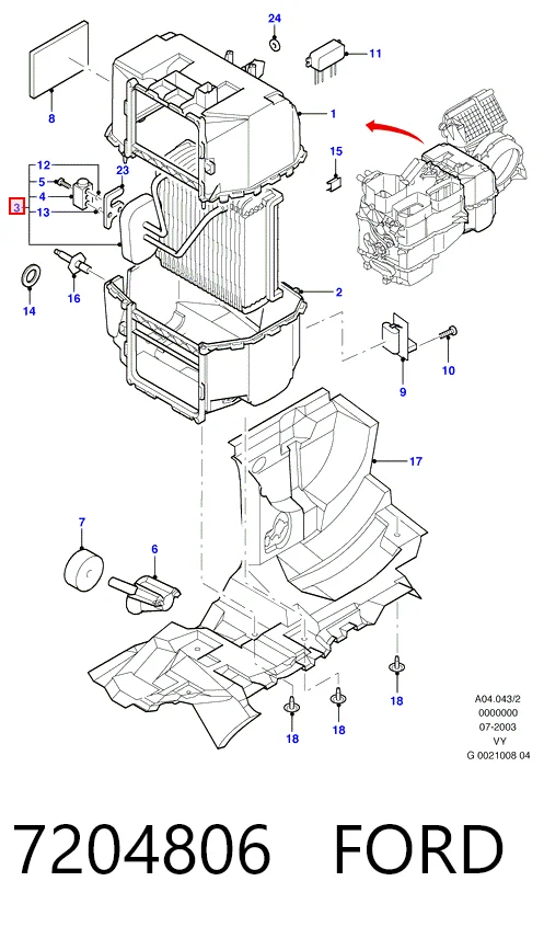 Evaporador Ford Galaxy  monovolumen comprar en España