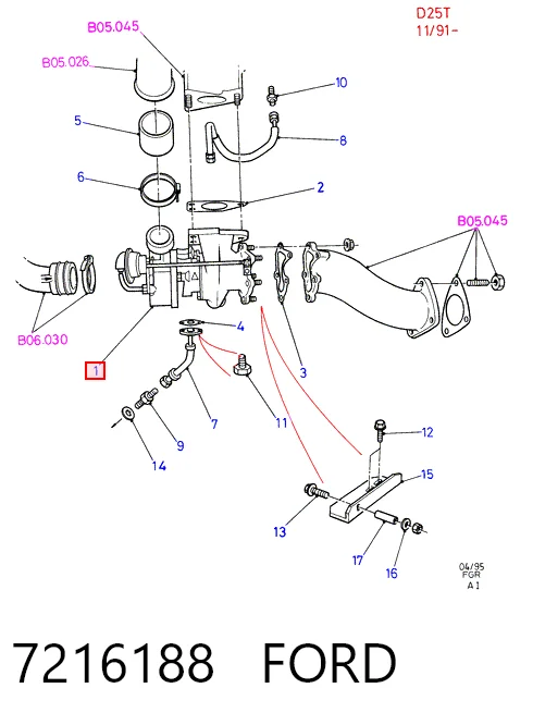 Comprar Turbocompresor Ford Transit  E a bajo precio