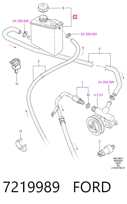 7219989 Ford