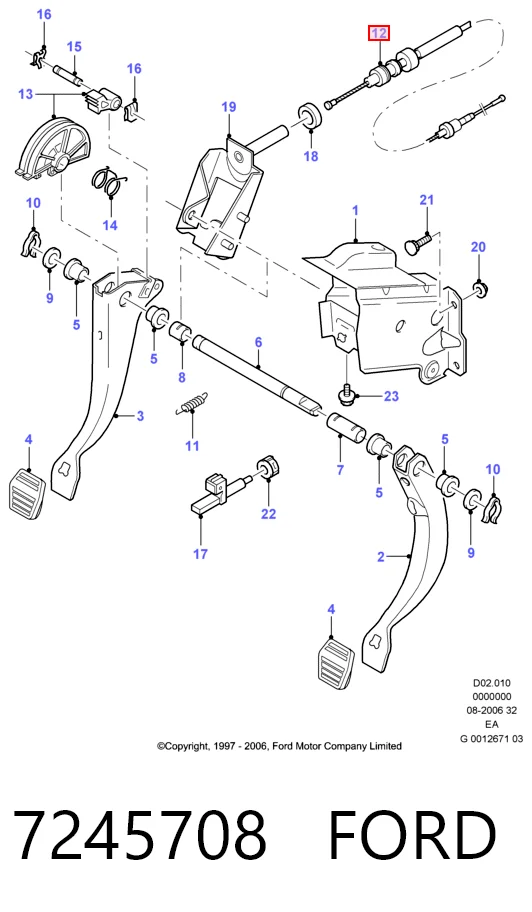 Cable de embrague Ford Escort VII desde 14,94 €