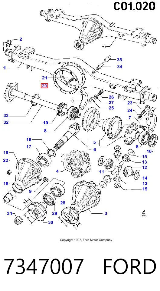 7347007 Ford