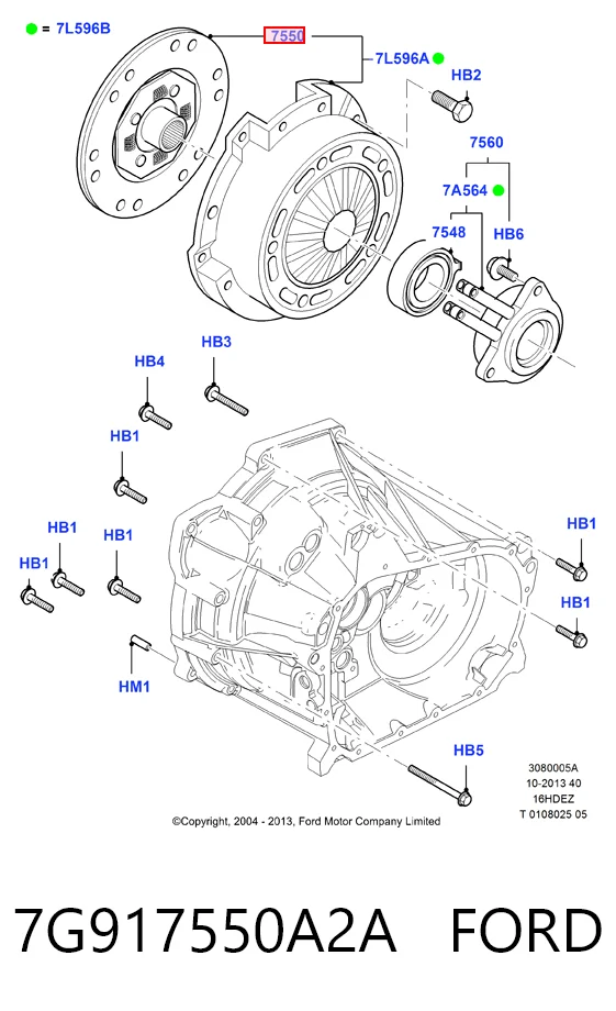 Disco de embrague Ford Fiesta Mk6 hatchback (CB1) (2008 - 2016) precio, desde 58,99 EUR