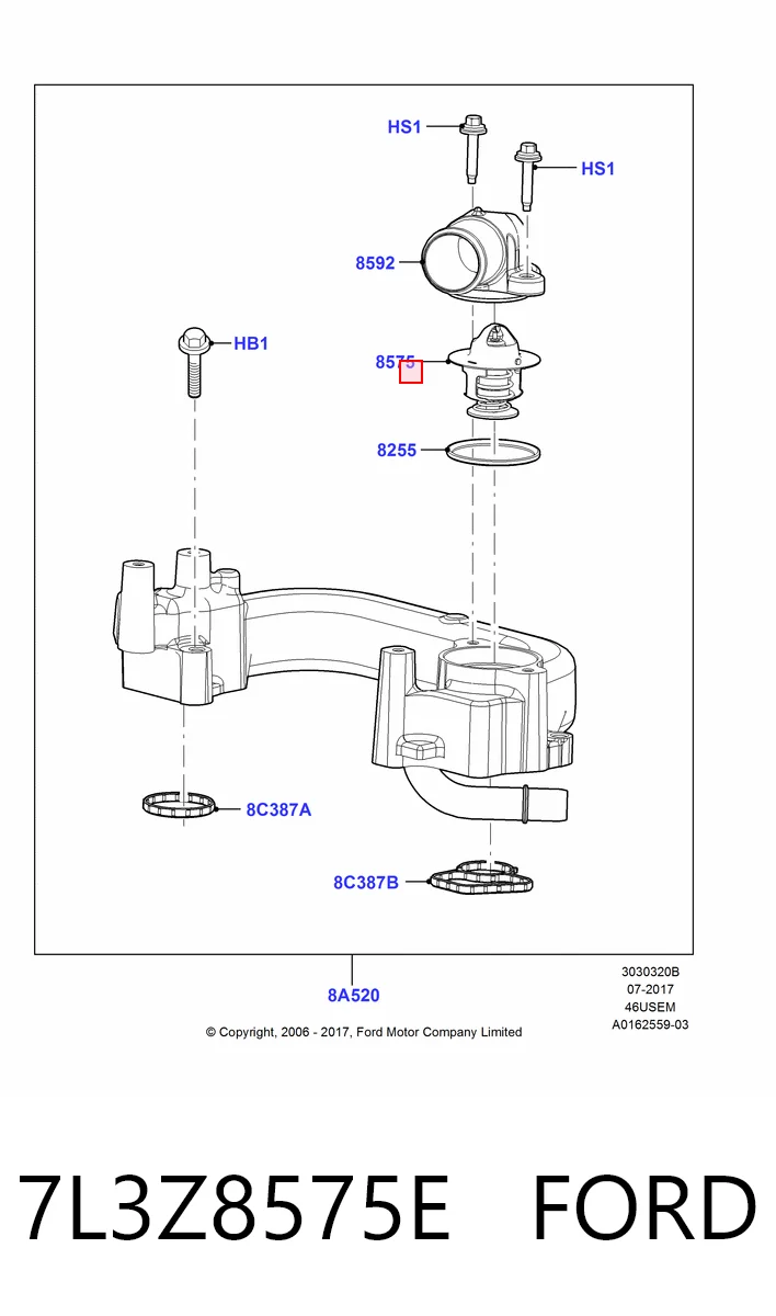 Comprar Termostato Ford Explorer  