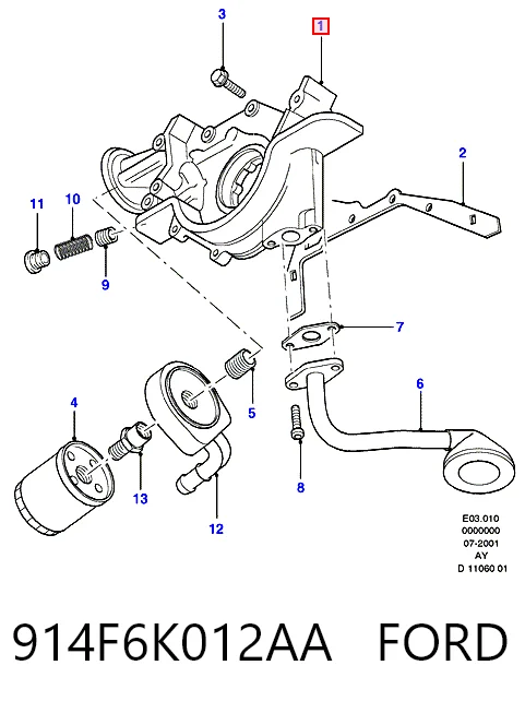 Comprar Bomba De Aceite Ford Mondeo II BFP