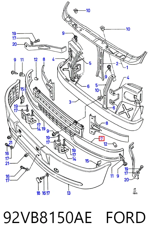 Comprar Parrilla del radiador Ford Transit  E a bajo precio