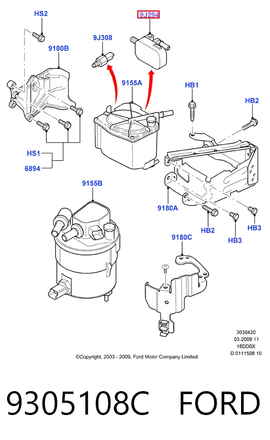 Calentador de combustible Fiat/Alfa/Lancia 9401904348 precio, desde 39,20 EUR