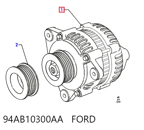 94AB10300AA Ford