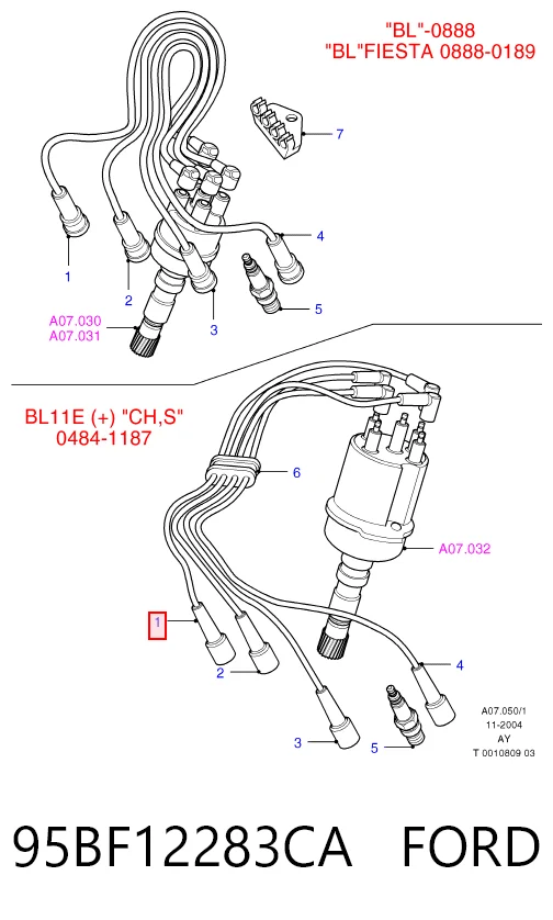 95BF12283CA Ford