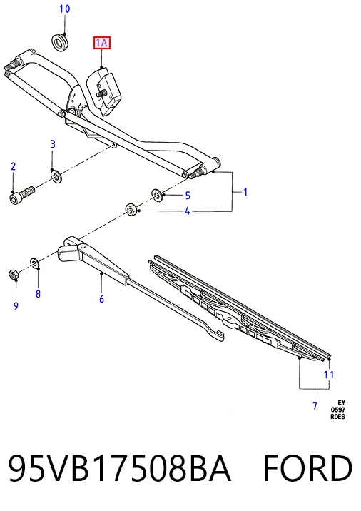 Comprar Motor del limpiaparabrisas Ford Transit  E a bajo precio