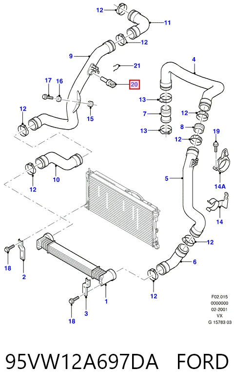 Sensor de temperatura de mezcla de aire Audi A6  desde 14,48 €