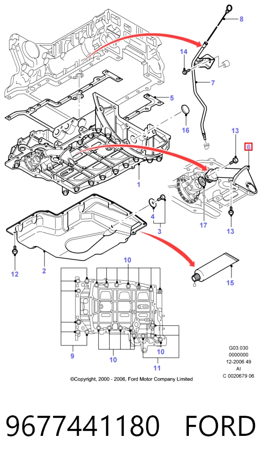  Tubo de aspiración, bomba de aceite Fiat Ducato 3
