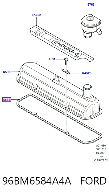 Junta tapa válvula Febi 6282 precio, desde 2,84 EUR