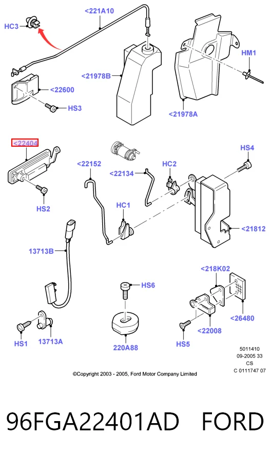 Manija exterior izquierda de puerta delantera MMS0262 Magneti Marelli