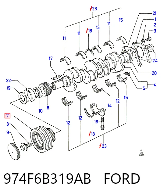 Dámper para Ford Transit IV E