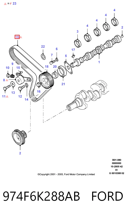 Comprar Correa distribución Ford Transit IV E