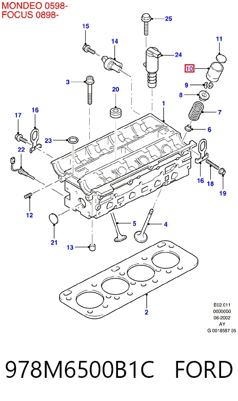 978M6500B1C Ford