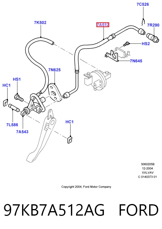Conducto de embrague  Ford Ka hatchback (RBT) (1996 - 2008) precio, desde 78,53 EUR