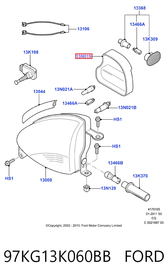 Faros Ford Ka  (1996-2008)