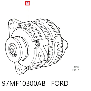 Alternador FORD 97MF10300AB