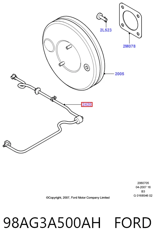 Cremallera de dirección para Ford Focus DNW
