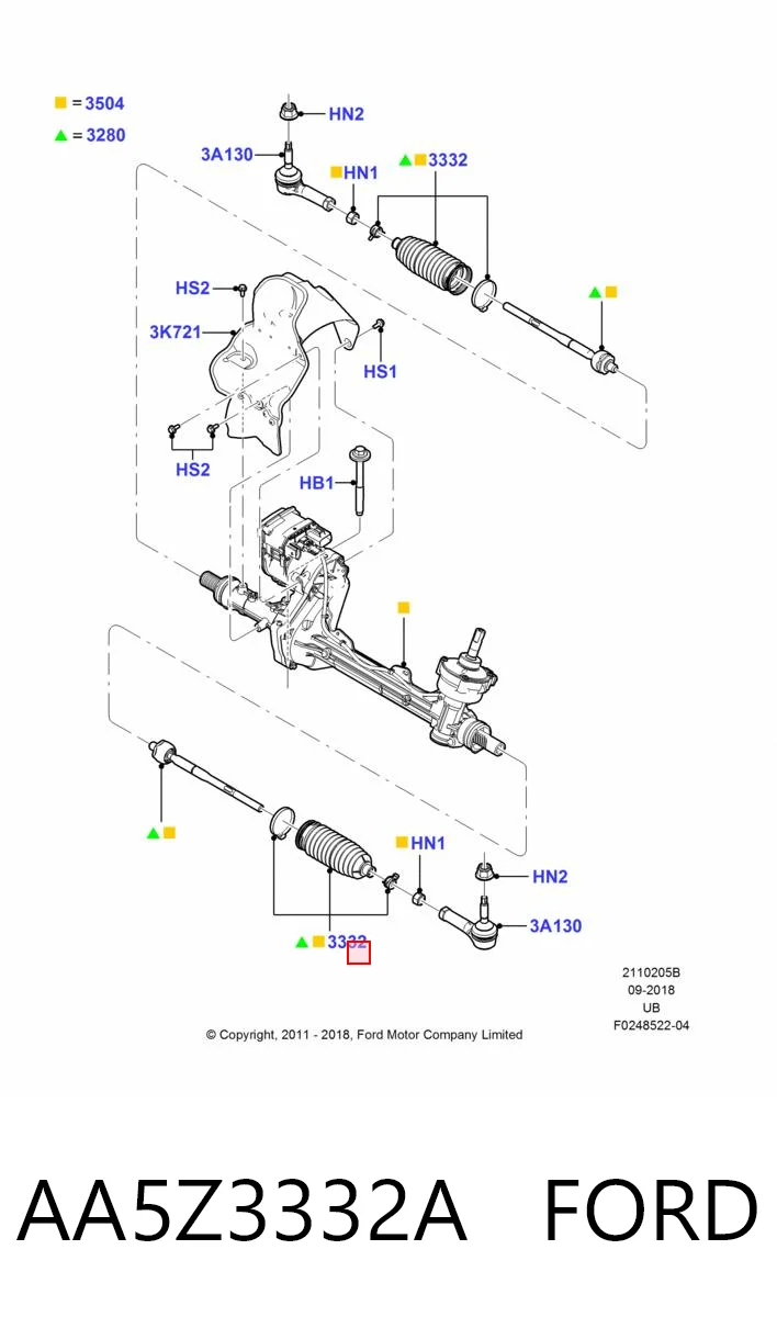 Comprar Fuelle dirección Ford Explorer  U5