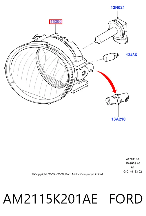 AM2115K201AE Ford