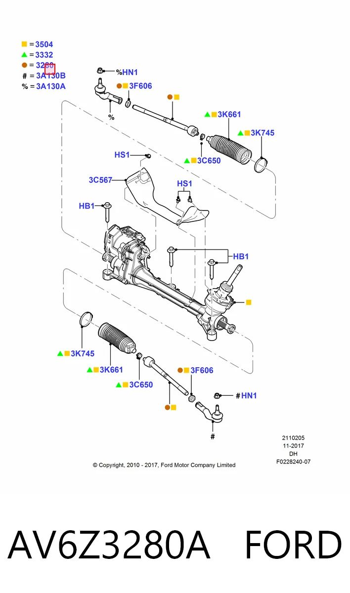 Comprar Barra de acoplamiento Ford Kuga II CBS