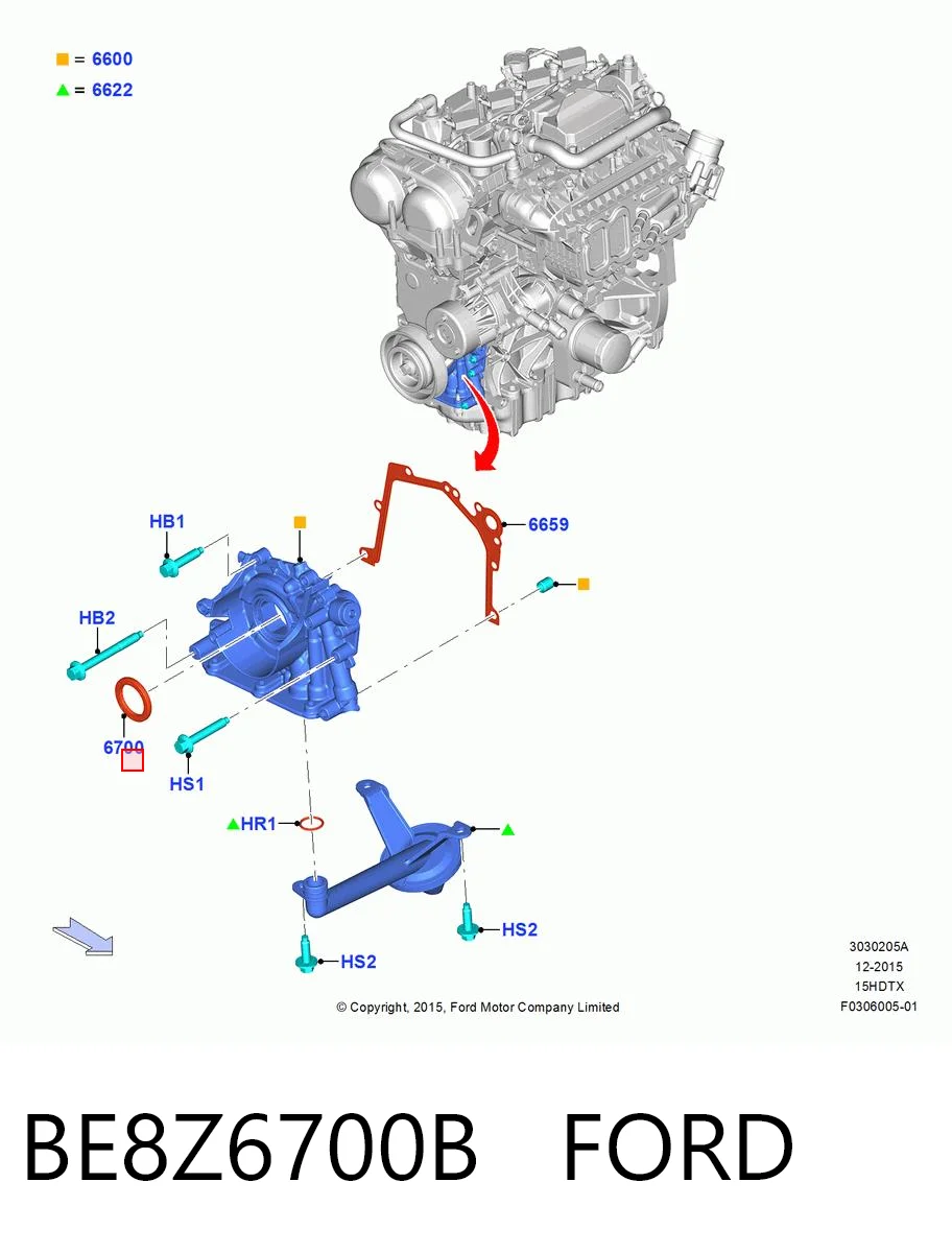 BE8Z6700B Ford